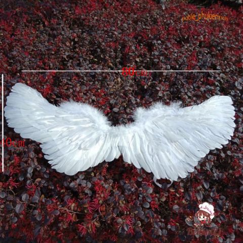 Cánh Lông Thiên Thần Amarniya Dây Thun Co Giãn Màu Sáng - Phụ Kiện Hóa Trang Rực Rỡ cho Cosplay và Halloween