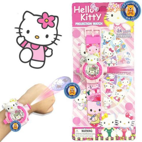 Đồng Hồ Điện Tử 3D Đeo Tay Hình Nhân Vật Hoạt Hình - Elsa, Kitty, Người Nhện - Quà Tặng Thú Vị Cho Bé Trai & Bé Gái
