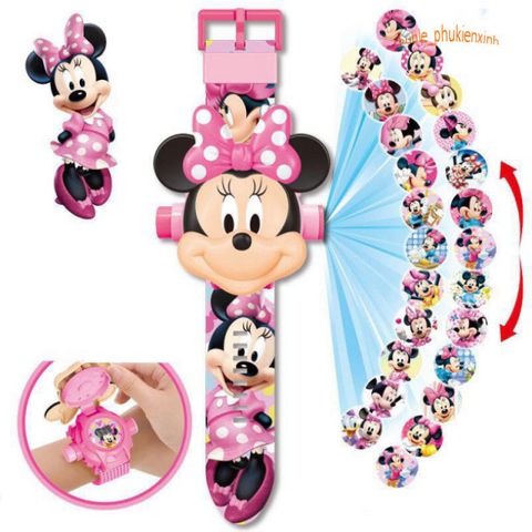 Đồng Hồ Điện Tử 3D Đeo Tay Hình Nhân Vật Hoạt Hình - Elsa, Kitty, Người Nhện - Quà Tặng Thú Vị Cho Bé Trai & Bé Gái