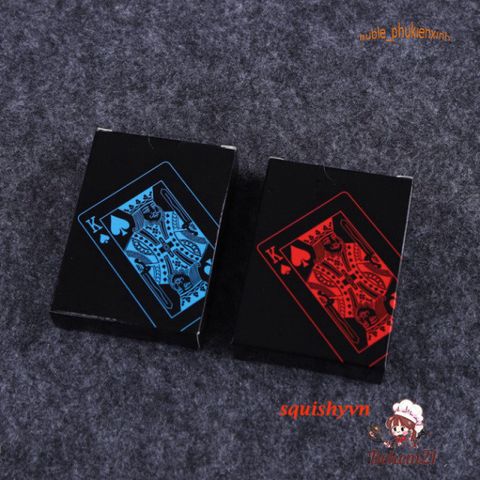 Bộ Bài Tây PVC Skull Chống Nước & Chống Bụi - Bộ Bài Ảo Thuật Sưu Tầm Đẹp Mắt, Thẻ Bài Trang Trí ấn Tượng