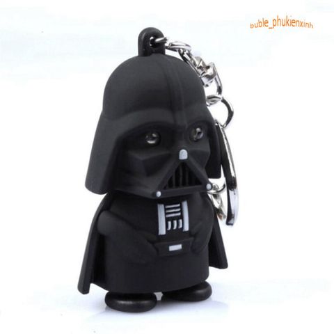Móc Khóa LED Hình Nhân Vật Darth Vader - Phát Sáng Có Nhạc, Phụ Kiện Thời Trang Star Wars, Quà Tặng Dành Cho Fan Hâm Mộ