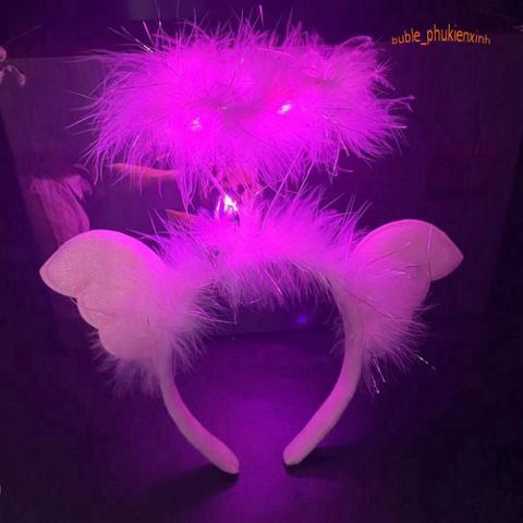 Băng Đô Cài Tóc LED Phát Sáng Vàng Ấm - Thiết Kế Biến Hình Thời Trang Hàn Quốc - Phụ Kiện Hot Trên TikTok