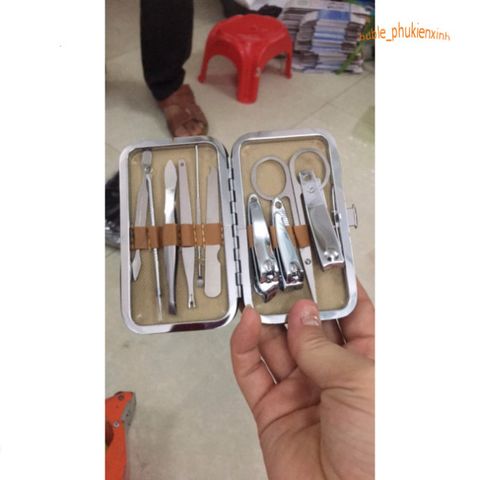 Bộ Dụng Cụ Cắt và Bấm Móng Tay 10 Món Cao Cấp - Chăm Sóc Móng Tại Nhà, Thép Chống Gỉ, Tiện Ích, Sang Trọng