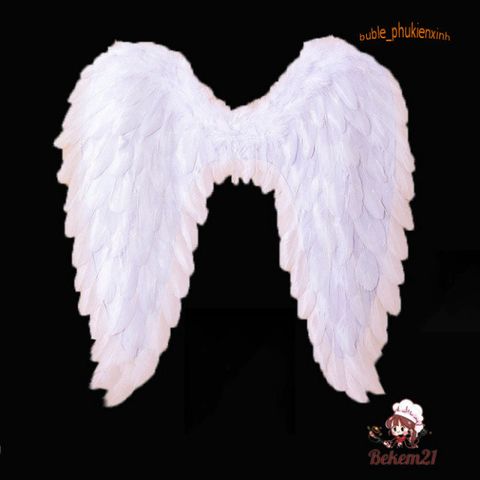 Cánh thiên thần cosplay màu trắng/đen/đỏ/hồng cho trẻ em - Hóa trang lễ hội, Giáng sinh, Halloween - Phụ kiện trang trí ấn tượng