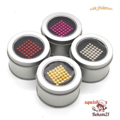 Bucky Ball Nam Châm Tròn 5mm - Bộ 216 Viên Đầy Màu Sắc Khơi Gợi Sáng Tạo - Trò Chơi Thú Vị Cho Người Lớn