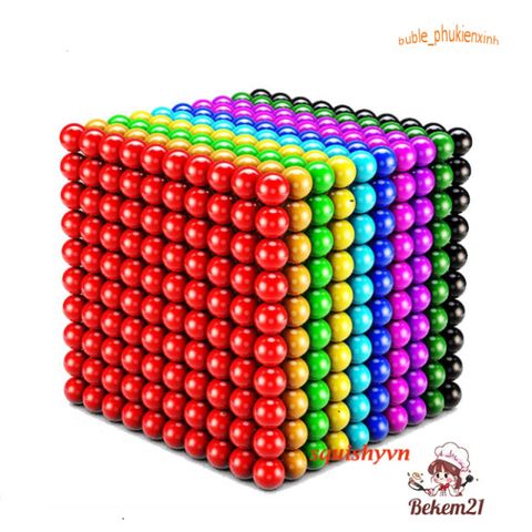 Bucky Ball Nam Châm Tròn 5mm - Bộ 216 Viên Đầy Màu Sắc Khơi Gợi Sáng Tạo - Trò Chơi Thú Vị Cho Người Lớn