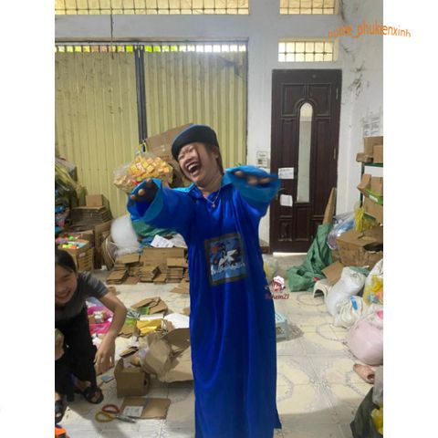 Bộ Trang Phục Hóa Trang Ma Cương Thi - Trang Phục Halloween Phán Quan, Đồ Hóa Trang Thẩm Phán Cho Trẻ Em (3 Màu)