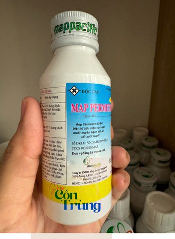 Thuốc diệt muỗi Map Permethrin 100ml - Giải pháp chống muỗi hiệu quả, bảo vệ gia đình khỏi sốt xuất huyết, hàng chính hãng
