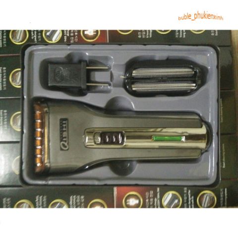 Máy cạo râu lưỡi kép QISHI RSCW-Q588 - Đơn giản, an toàn và hiệu quả cho phái mạnh trong việc chăm sóc sắc đẹp.