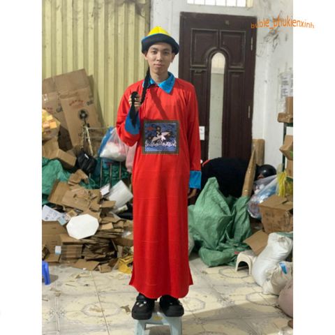 Áo Hóa Trang Halloween Cương Thi Cho Người Lớn - Bộ 3 Màu Độc Đáo và Ấn Tượng Phù Hợp Với Các Bữa Tiệc Hóa Trang