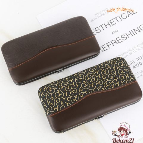 Bộ làm móng 12 món cao cấp kèm hộp sang trọng màu đỏ - Dụng cụ chăm sóc cá nhân tiện lợi cho bạn và gia đình