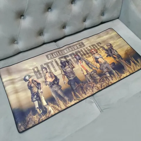 Tấm Lót Bàn Làm Việc PUBG 52 - Chống Trượt, Chống Nước, Kích Cỡ 90x40cm Dày 3mm cho Game Thủ - Bàn Di Chuột Siêu Bền