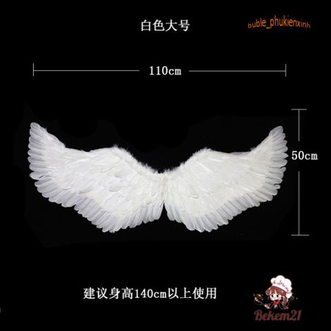 Cánh Thiên Thần Hóa Trang Bé Gái - Bộ 30 Mẫu Độc Đáo Cho Halloween, Giáng Sinh, Đám Cưới, Dạ Tiệc
