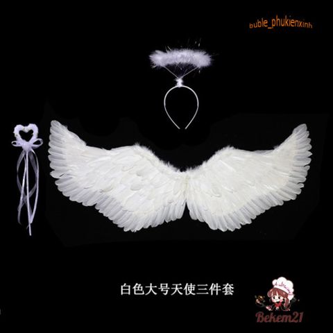 Cánh Thiên Thần Hóa Trang Bé Gái - Bộ 30 Mẫu Độc Đáo Cho Halloween, Giáng Sinh, Đám Cưới, Dạ Tiệc