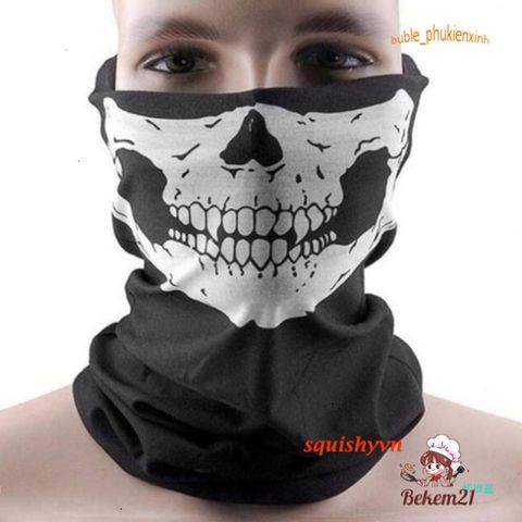Bộ Găng Tay và Mặt Nạ Hóa Trang Halloween Hình Xương Độc Đáo - Phụ Kiện Tiệc Tùng Rùng Rợn Thú Vị