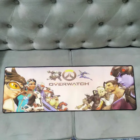 Tấm Lót Chuột Cỡ Lớn Chống Nước 90x30cm [OVERWATCH 10] - Dày 3mm, Chống Trượt, Dùng Được Cho Mọi Loại Chuột Gaming