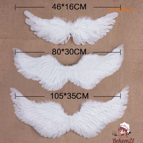 Cánh Thiên Thần Phát Sáng Đáng Yêu Cho Bé Gái - Hóa Trang Halloween & Sinh Nhật, Cánh Lông Vũ Cho Trẻ Em 65cm
