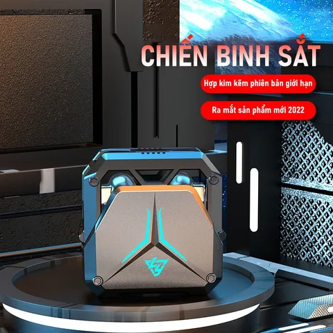 Tai Nghe Bluetooth Gaming SP23 TWS 5.3 - Không Dây, Độ Trễ Thấp, Âm Thanh Bass Stereo 9D, Chống Nước, Thích Hợp Cho Tất Cả Thiết Bị