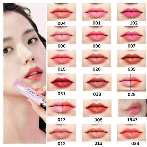 Son Dưỡng Dior Addict Lip Glow 017 Ultra Coral 3.2g - Tăng Cường Ẩm Môi, Màu Hồng Cam Tự Nhiên, Phụ Kiện Làm Đẹp Sang Trọng