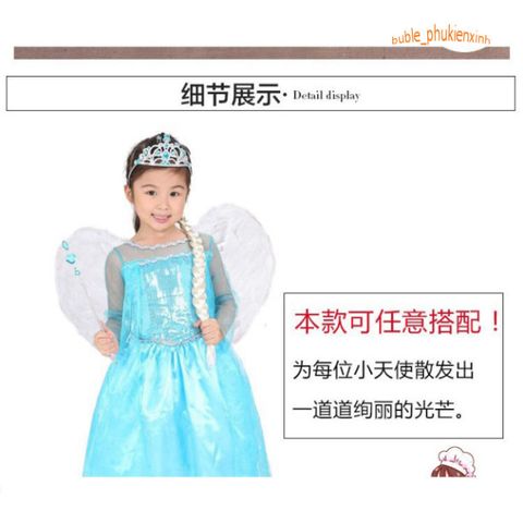 Cánh Thiên Thần Cosplay Trắng/Đen/Đỏ - Phụ Kiện Hóa Trang Halloween Cho Trẻ Em và Người Lớn, Tiệc Tùng, Lễ Hội