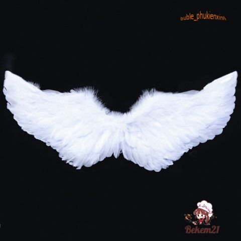 Cánh Thiên Thần Cosplay Trắng/Đen/Đỏ - Phụ Kiện Hóa Trang Halloween Cho Trẻ Em và Người Lớn, Tiệc Tùng, Lễ Hội