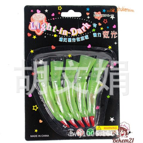 Bộ móng tay Halloween quỷ ma quái 10 ngón - Phụ kiện hóa trang độc đáo cho lễ hội và tiệc tùng ma mị.
