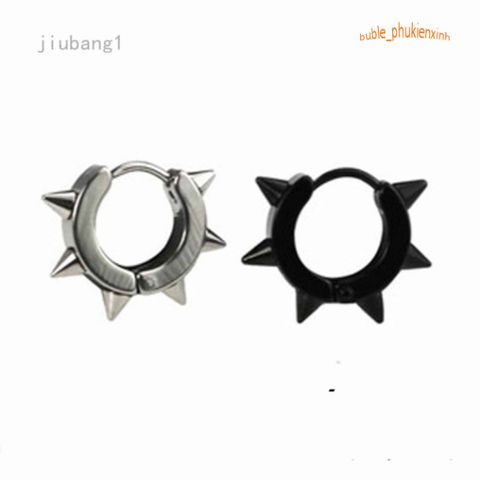Khuyên Tai Nam Châm Titan Jiubang1 Không Cần Xỏ - Phong Cách Hàn Quốc Thời Trang Dành Cho Nam Giới, Năng Động, Nhẹ Nhàng