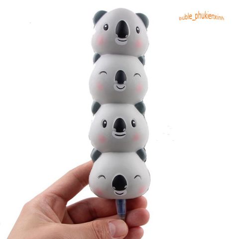 Bút Squishy Dẻo Cute - 20 Mẫu Thú Vị và Đáng Yêu - Bút Bi Nước Thay Ruột, Quà Tặng Văn Phòng Phẩm Cho Các Tín Đồ Fandom
