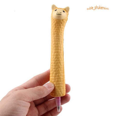 Bút Squishy Dẻo Cute - 20 Mẫu Thú Vị và Đáng Yêu - Bút Bi Nước Thay Ruột, Quà Tặng Văn Phòng Phẩm Cho Các Tín Đồ Fandom
