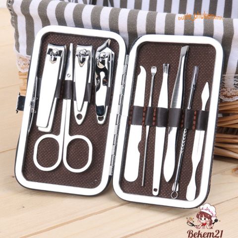 Bộ Dụng Cụ Bấm Móng Tay, Chân 7 Món Chất Lượng Cao - Tiện Ích Chăm Sóc Cá Nhân An Toàn và Sang Trọng
