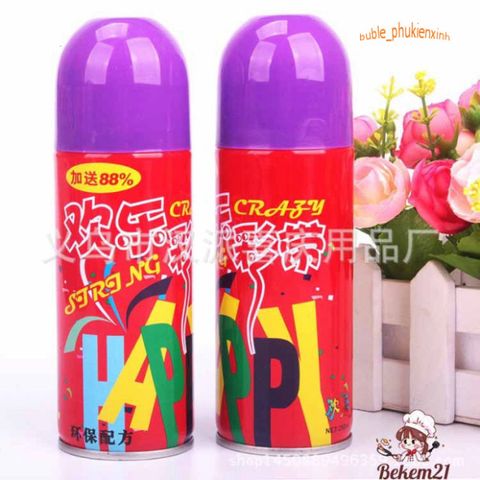 Bình Xịt Tuyết Không Tan Trang Trí Giáng Sinh - Món Quà Giáng Sinh Thú Vị Cho Không Gian Ấm Áp