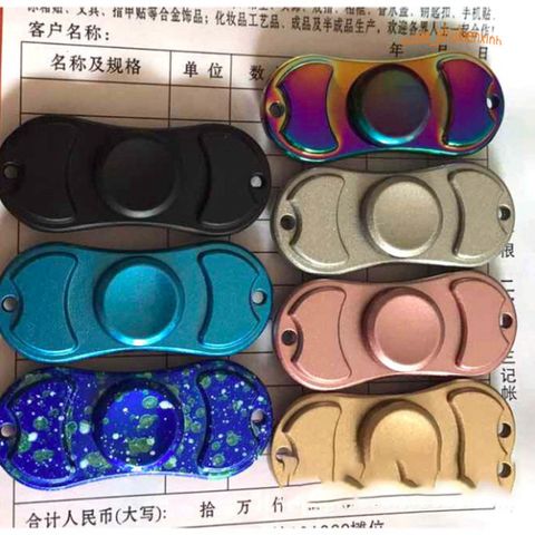 Spinner Kim Loại Gradient G21-40 - Fidget Spinner 2 Cánh Giải Tỏa Căng Thẳng, Thiết Kế Sang Trọng, Chất Liệu Thép Không Gỉ