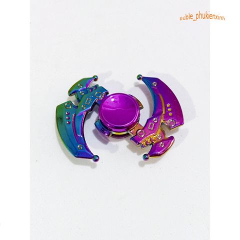 Spinner Kim Loại Gradient G21-40 - Fidget Spinner 2 Cánh Giải Tỏa Căng Thẳng, Thiết Kế Sang Trọng, Chất Liệu Thép Không Gỉ