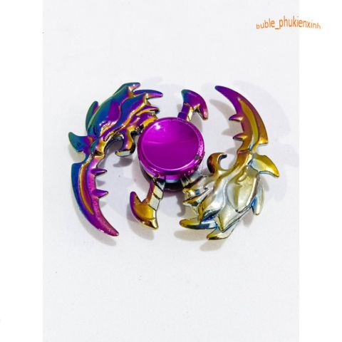 Spinner Kim Loại Gradient G21-40 - Fidget Spinner 2 Cánh Giải Tỏa Căng Thẳng, Thiết Kế Sang Trọng, Chất Liệu Thép Không Gỉ