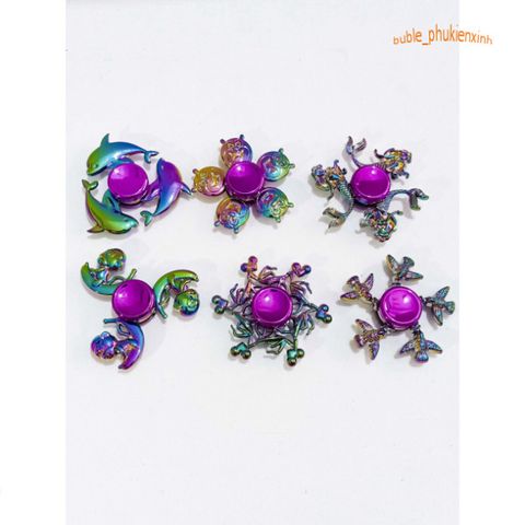 Spinner Kim Loại Gradient G21-40 - Fidget Spinner 2 Cánh Giải Tỏa Căng Thẳng, Thiết Kế Sang Trọng, Chất Liệu Thép Không Gỉ