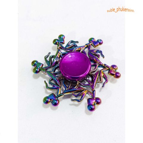 Spinner Kim Loại Gradient G21-40 - Fidget Spinner 2 Cánh Giải Tỏa Căng Thẳng, Thiết Kế Sang Trọng, Chất Liệu Thép Không Gỉ