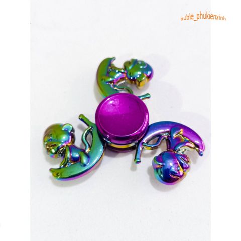 Spinner Kim Loại Gradient G21-40 - Fidget Spinner 2 Cánh Giải Tỏa Căng Thẳng, Thiết Kế Sang Trọng, Chất Liệu Thép Không Gỉ