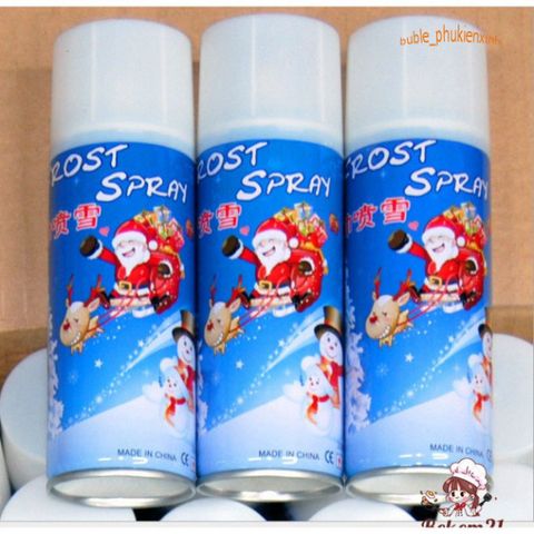 Bình Xịt Tuyết Tan Sắc Màu 250ml - Sáng Tạo Không Gian Tiệc Tùng, Lễ Hội, Giáng Sinh Vui Vẻ và Đầy Màu Sắc!