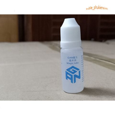 Dầu Bôi Trơn Silicon Rubik Gan Lube 10ml - Tăng Tốc Độ Rubik Cube Hiệu Quả - Giải Pháp Bôi Trơn Đặc Chất Lượng Cao