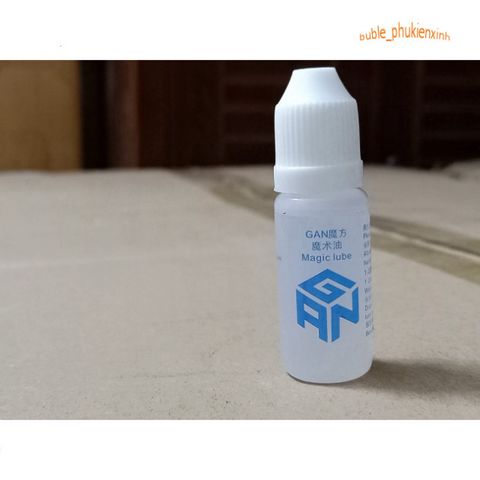 Dầu Bôi Trơn Silicon Rubik Gan Lube 10ml - Tăng Tốc Độ Rubik Cube Hiệu Quả - Giải Pháp Bôi Trơn Đặc Chất Lượng Cao
