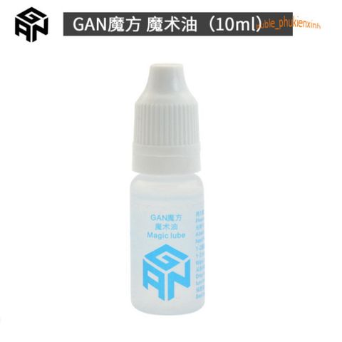 Dầu Bôi Trơn Silicon Rubik Gan Lube 10ml - Tăng Tốc Độ Rubik Cube Hiệu Quả - Giải Pháp Bôi Trơn Đặc Chất Lượng Cao