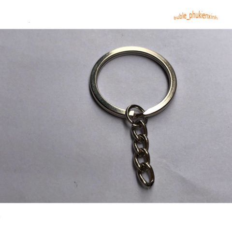 Bộ 10 Móc Khóa Sắt Vòng Đôi Handmade - Chất Liệu Bền Bỉ, Tổ Chức Gọn Gàng, Phụ Kiện DIY Thú Vị