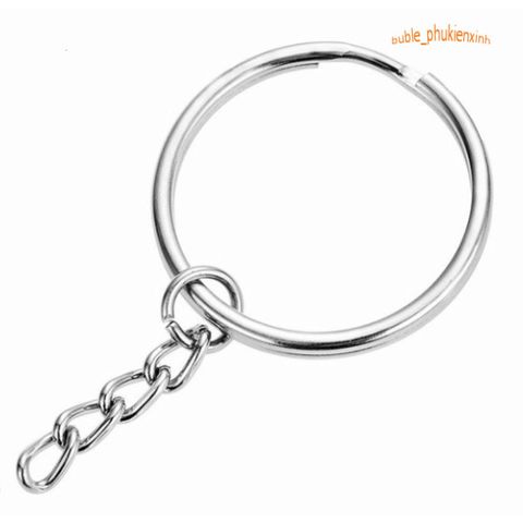 Bộ 10 Móc Khóa Sắt Vòng Đôi Handmade - Chất Liệu Bền Bỉ, Tổ Chức Gọn Gàng, Phụ Kiện DIY Thú Vị