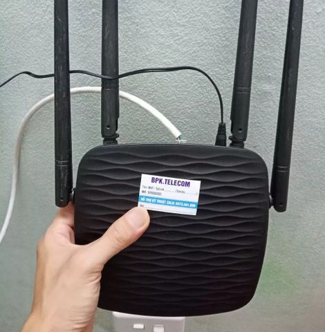 Bộ phát WiFi Tenda AC5 Router 2 băng tần AC1200 tốc độ 1200Mbps, 4 râu 5dBi - Kèm hướng dẫn cài đặt chi tiết bằng hình ảnh