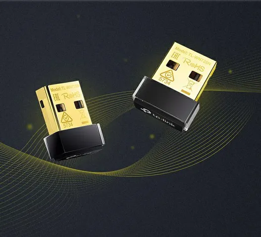 Thiết bị thu sóng Wifi TP-LINK USB TL-WN725N tốc độ 150Mbps - Kết nối mạng nhanh chóng, bảo mật WPA/WPA2, thiết kế gọn nhẹ, chính hãng 24 tháng