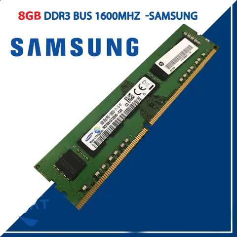 RAM 8GB DDR3 1600MHz Samsung/Kingston PC3 1.5V cho Máy Tính Để Bàn - Bảo Hành 3 Năm 1 Đổi 1