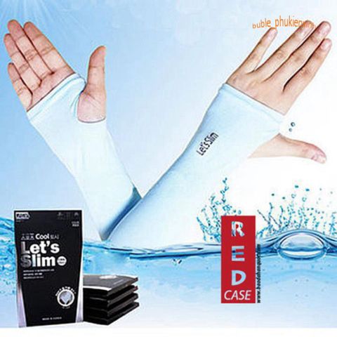 Găng tay chống nắng Let's Slim xỏ ngón - Bảo vệ UV, giữ ẩm, thoáng mát cho nam nữ khi chơi thể thao ngoài trời