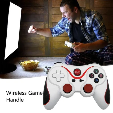 Tay Cầm Chơi Game Bluetooth Terios X3 Trắng - Hỗ Trợ Smartphone, PC, Laptop, Android, iOS, Win 10, 11, Kết Nối Không Dây 10m