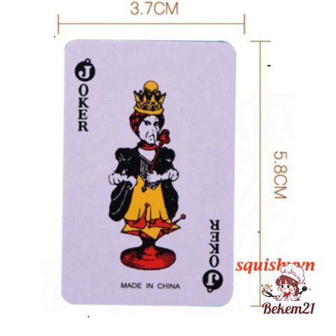 Bộ Bài Tây Khổng Lồ A4 - Bài Poker Kích Thước Lớn Đầy Ấn Tượng, Thích Hợp Biểu Diễn và Giảng Dạy