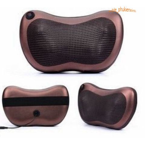 Gối Massage Hồng Ngoại Đa Chức Năng 8 Bi - Giảm Đau Cổ, Vai, Gáy Hiệu Quả, Hỗ Trợ Điều Trị, Bảo Hành 36 Tháng